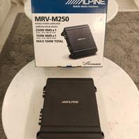 Amplificatore auto ALPINE MRV-M250 +  rux-knob