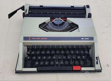 Macchina da scrivere Rover 6000 de luxe  Vintage