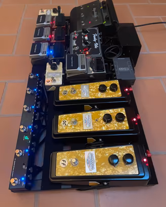 Pedalboard completa valuto scambi/permute