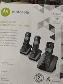  3 telefoni Motorola cordless