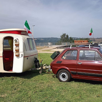 Roulottina Levante Graziella 300 e fiat 126