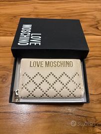 portafoglio love moschino 