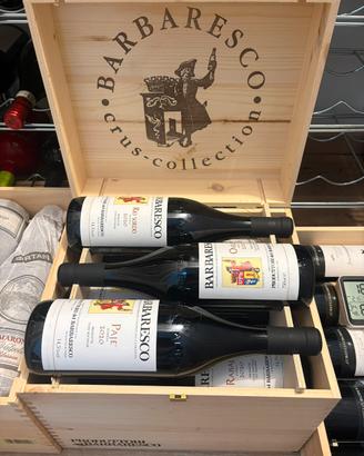 Cassa 9 cru barbaresco produttori 2020 vino
