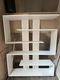 Libreria design bianca