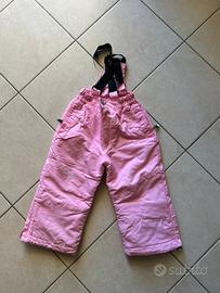 Tuta da sci, salopette per bimbi, misura 86-92 cm