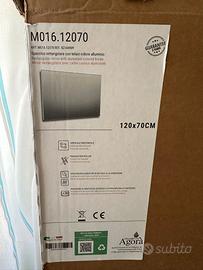 Specchio con led 120x70 cm