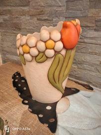 vaso Thun con tulipani 