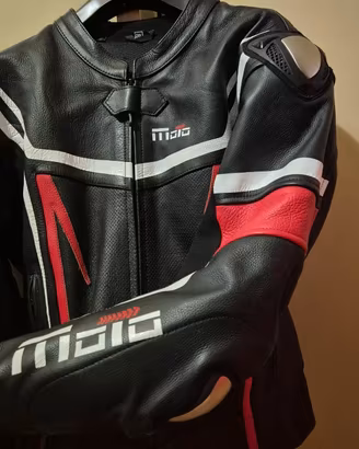 Giubbotto in pelle da moto 