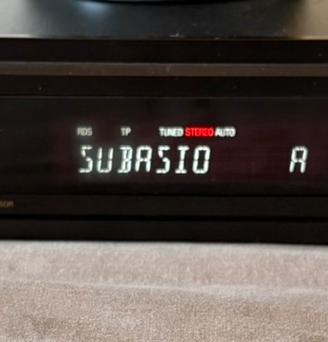 Tuner Denon TU 255 con antenna AM FM