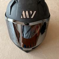 Casco moto my helmet in fibra di carbonio