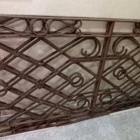 Ringhiere in ferro battuto primi dell'Ottocento