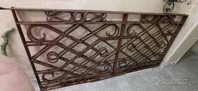 Ringhiere in ferro battuto primi dell'Ottocento