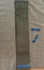 Coprivolante nuovo in pelle scamosciata