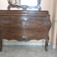 madia in legno anni 60 70