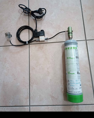 Impianto CO2 Askoll Pro Green System per acquario