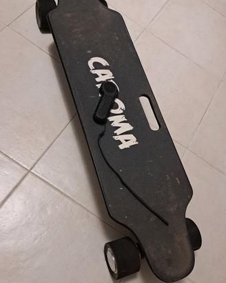 skateboard elettrico caroma 