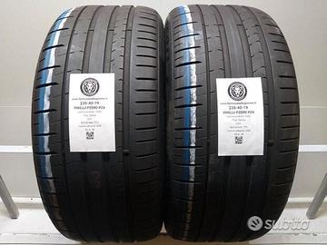 2 gomme 235 40 19 pirelli a9583