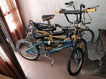 3 BICICLETTE VINTAGE: BMX-CARNIELLI MX3-GRAZIELLA