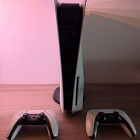 PlayStation 5 FAT disco con 2 Controller.