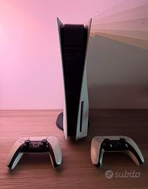 PlayStation 5 FAT disco con 2 Controller.