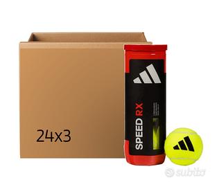 Padel - palline Adidas RX Speed 24 tubi x 300 pz.