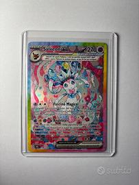Carta pokemon - Sylveon EX Full Art 156/131