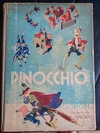 Pinocchio Collodi 1954 Salani illustrato raro
