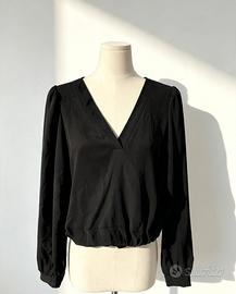 maglia stella berg nera taglia xs scollo a v