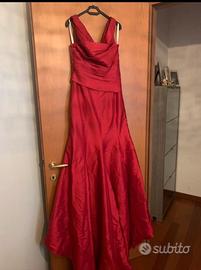 Abito da sposa rosso