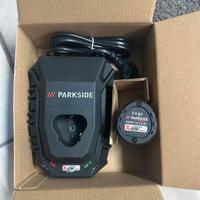 Batteria 2,5ah Caricabatterie 6a 12v Parkside