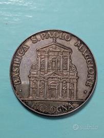 medaglia argento Bologna 