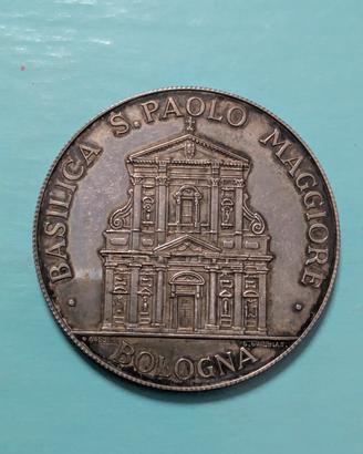 medaglia argento Bologna 