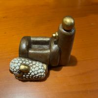 Capra con fontanella