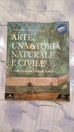 Libro scolastico ARTE UNA STORIA NATURALE E CIVILE