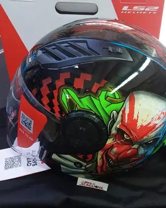 CASCO LS2 AIRFLOW 2 MOTO VISIERA OF616 HAPPY DREAM