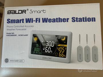 Stazione meteo smart con 3 sensori