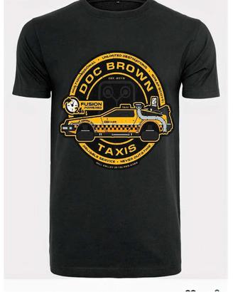 T-shirt stampa Doc Brown Ritorno al Futuro (036)