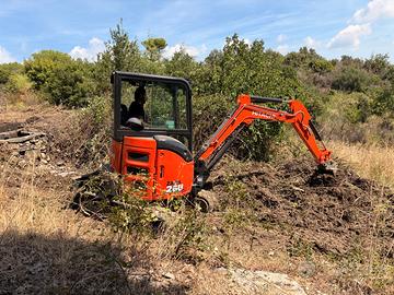 MiniEscavatore Hitachi zaix 26 u