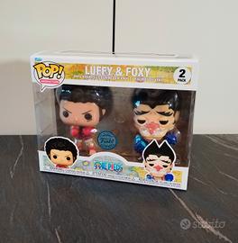 Funko Pop Luffy & Foxy 2-Pack - Special Edition