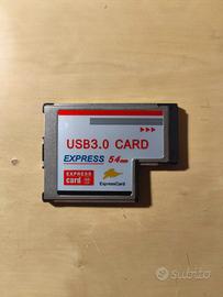 Scheda USB 3.0 per Notebook