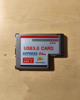 Scheda USB 3.0 per Notebook