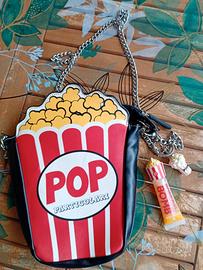 Tracolla a sacchetto pop-corn.
