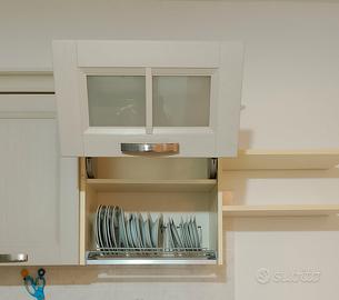 cucina con penisola rimovibile 