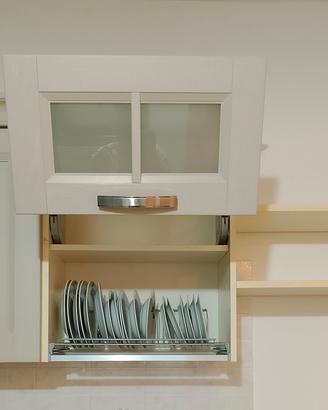 cucina con penisola rimovibile 