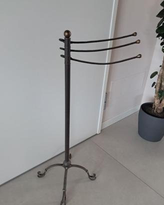 Porta asciugamani bagno da terra a piantana