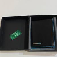 PORTAFOGLIO PIQUADRO UOMO CON PORTAMONETE IN PELLE