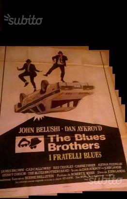 BLUES BROTHERS Manifesto e Locandina John Belushi