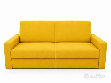 DIVANO LETTO CON MATERASSO 18H