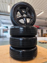 Kit Cerchi Neri + Pneumatici estivi Michelin 