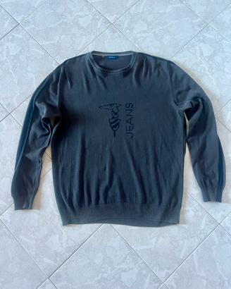 Maglia Trussardi Jeans uomo tg L grigio antracite